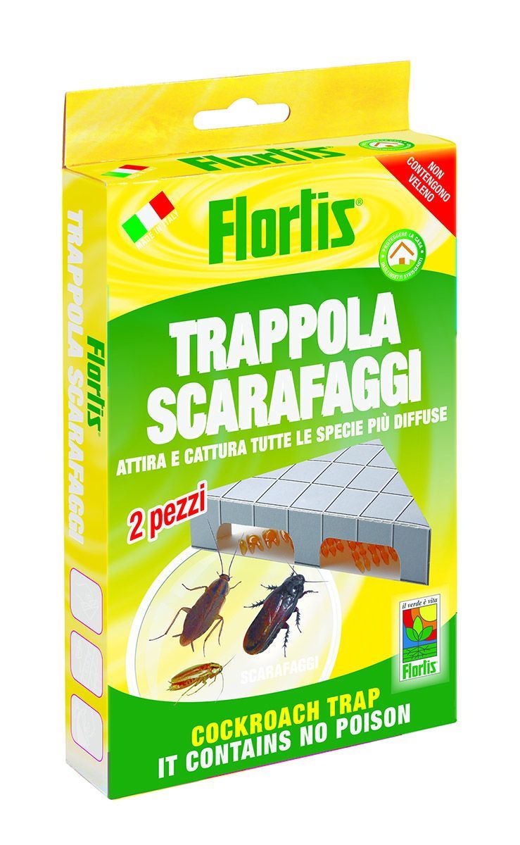 TRAPPOLA SCARAFAGGI TRIANGOLARE 2PZ - Fasolipiante Shop