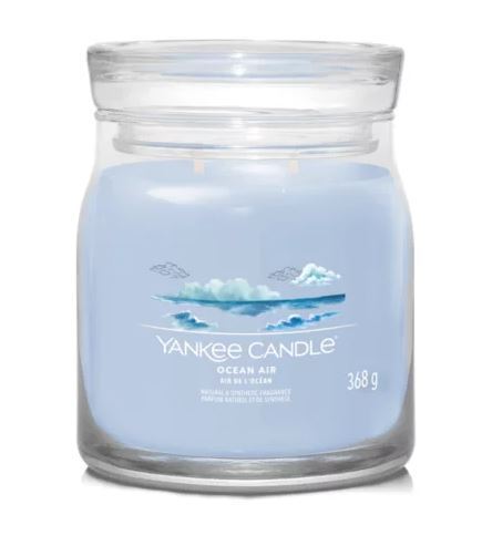 Yankee Candle Ocean Air Signature Giara Media: profumo di mare