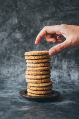 i nostri biscotti biologici senza zucchero da fasoli piante