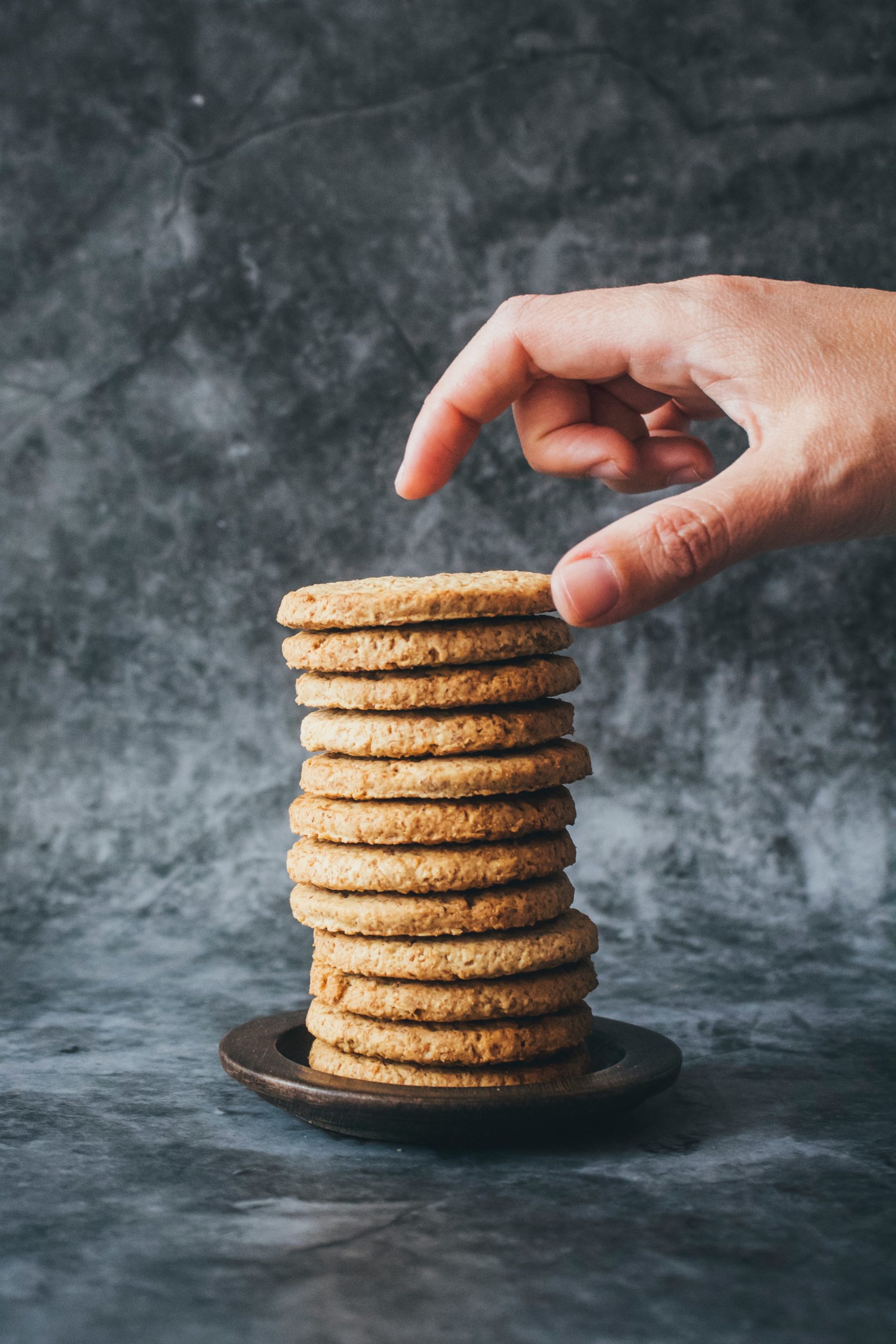 i nostri biscotti biologici senza zucchero da fasoli piante