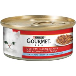 GOURMET GR. 195 TOCCHETTI CON SALMONE E TROTA