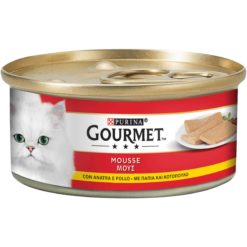 GOURMET GR. 195 MOUSSE CON ANATRA E POLLO