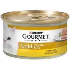 GOURMET GOLD GR. 85 MOUSSE CON POLLO