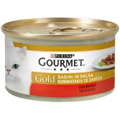 GOURMET GOLD GR. 85 DADINI IN SALSA CON MANZO