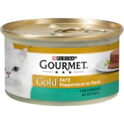 GOURMET GOLD GR. 85 PATE' CON CONIGLIO
