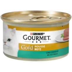 GOURMET GOLD GR. 85 MOUSSE CON CONIGLIO