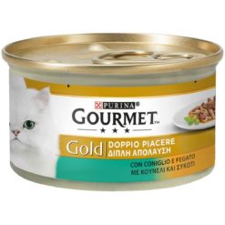 GOURMET GOLD GR. 85 CON CONIGLIO E FEGATO