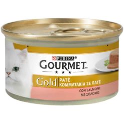 GOURMET GOLD GR. 85 PATE' CON SALMONE