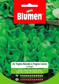 SEMENTI LATTUGA TAGLIO BIONDA FOGLIA LISCIA