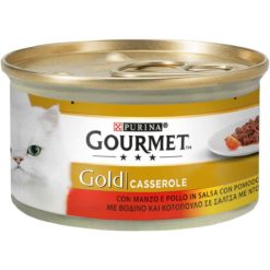 GOURMET GOLD GR. 85 CASSEROLE CON MANZO E POLLO
