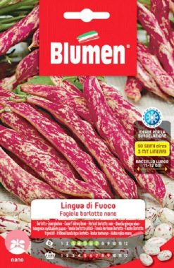 SEMENTI FAGIOLO BORLOTTO NANO LINGUA FUOCO