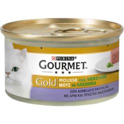 GOURMET GOLD GR. 85 MOUSSE CON AGNELLO E FAGIOLINI