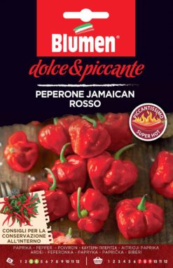 SEMENTI PEPERONE JAMAICAN ROSSO