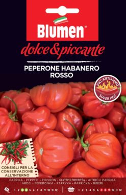 SEMENTI PEPERONE HABANERO ROSSO