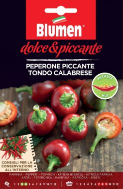 SEMENTI PEPERONE PICCANTE TONDO CALABRESE
