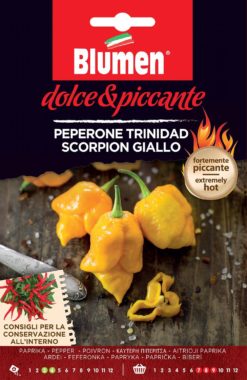 SEMENTI PEPERONE TRINIDAD SCORPION GIALLO
