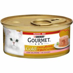 GOURMET GOLD GR. 85 CUORE MORBIDO CON SALMONE