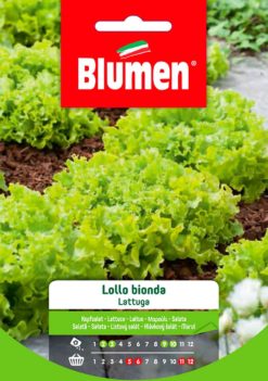 SEMENTI LATTUGA LOLLO BIONDA