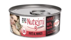 NUTRIMI CAT GR. 85 ADULT MANZO IN PATE'