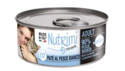 NUTRIMI CAT GR. 85 ADULT PESCE BIANCO IN PATE'