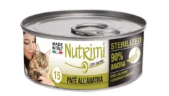 NUTRIMI CAT GR. 85 STERILIZED ANATRA IN PATE'