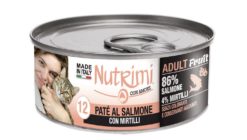 NUTRIMI CAT GR. 85 ADULT SALMONE MIRTILLI IN PATE'