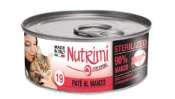 NUTRIMI CAT GR. 85 STERILIZED MANZO IN PATE'