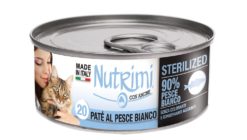 NUTRIMI CAT GR. 85 STERILIZED PESCE BIANCO IN PATE
