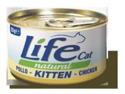 LIFECAT LATTINA GR. 85 KITTEN POLLO