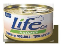 LIFECAT LATTINA GR. 85 TONNO CON SOGLIOLA