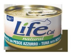 LIFECAT LATTINA GR. 85 TONNO CON PESCE AZZURRO
