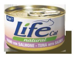 LIFECAT LATTINA GR. 85 TONNO E SALMONE
