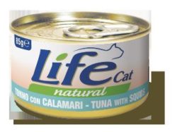 LIFECAT LATTINA GR. 85 TONNO E CALAMARI