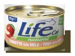 LIFECAT LATTINA GR. 85 TONNO CON MELA