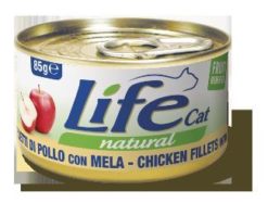 LIFECAT LATTINA GR. 85 POLLO CON MELA
