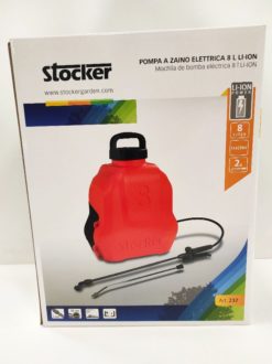 POMPA A ZAINO ELETTRICA 8L LI-ION STOCKER