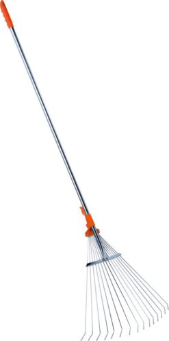 RASTRELLO FOGLIAME REG. CON MANICO STOCKER