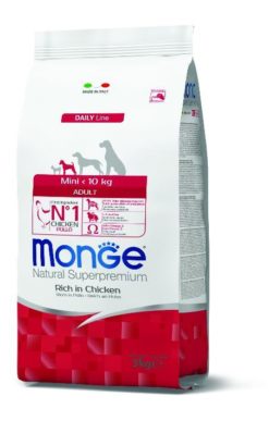 MONGE CANE ADULT MINI KG. 3 POLLO