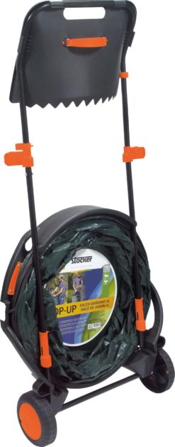 GARDEN CART CARRELLO CON SACCO STOCKER