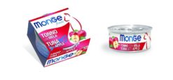 MONGE FRUIT GATTO GR. 80 TONNO CON MELA