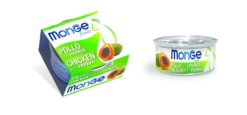 MONGE FRUIT GATTO GR. 80 POLLO CON PAPAYA