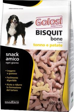 GOLOSI BISQUIT GR. 600 BONE TONNO E PATATE
