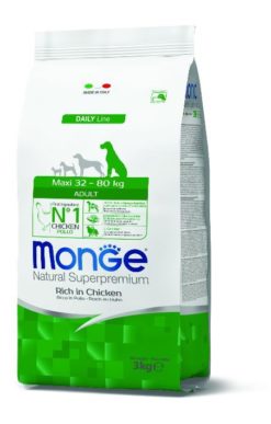 MONGE CANE ADULT MAXI KG. 3 POLLO