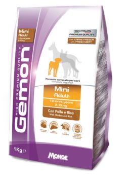 GEMON KG. 1 MINI ADULT POLLO E RISO