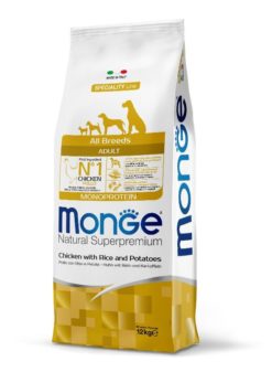 MONGE CANE ALL BREEDS ADULT KG. 12 POLLO RISO