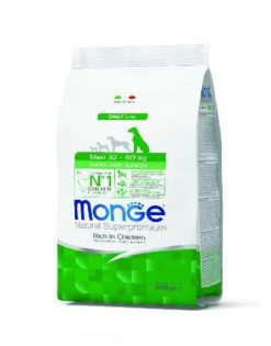 MONGE CANE MAXI PUPPY & JR GR. 800 POLLO