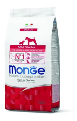 MONGE CANE MINI STARTER KG. 1,5 POLLO