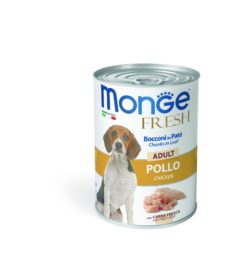 MONGE FRESH CANE ADULT GR. 400 POLLO