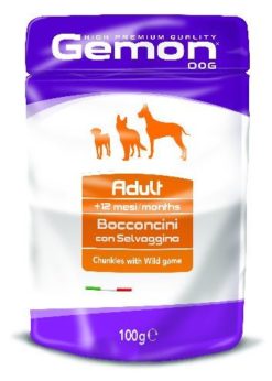 GEMON DOG BUSTA GR. 100 ADULT SELVAGGINA