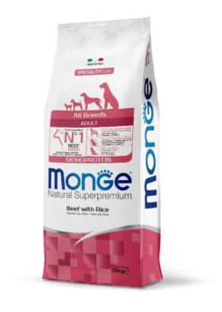 MONGE KG. 12 ALL BREEDS MANZO E RISO